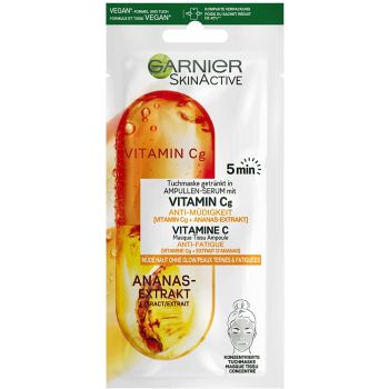 Garnier vitamin C Ampoule Face Sheet Mask Pineapple Extract