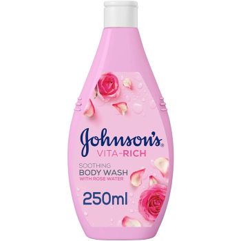 JOHNSON’S Body Wash - Vita-Rich, Soothing Rose Water
