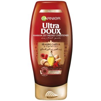 Garnier Ultra Doux Castor & Almond Oils Strengthening Conditioner 400 ml