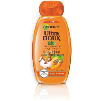 Garnier Ultra DOUX Children With Apricot And Cotton Blossom 2 In 1 Shampoo 400ml