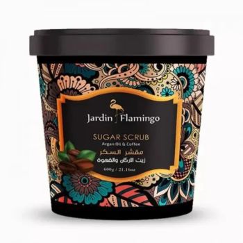Jardines Flamingo Scrub with Argan Oil and Coffee 600 gm