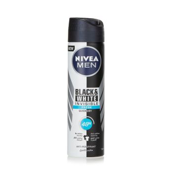 NIVEA Deodorant Spray Invisible Black&White Fresh Male 150ml