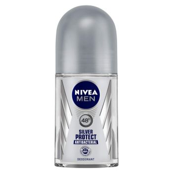 NIVEA Men Deodorant Roll On Silver Protect
