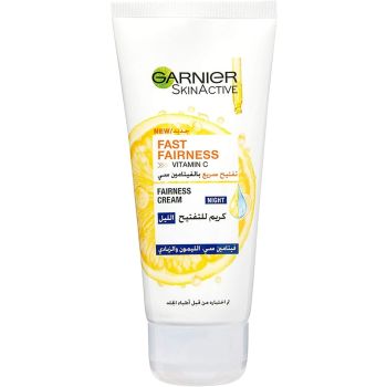 Garnier Skin Active Fast Fairness Night Cream With Vitamin C, Lemon And Yogurt