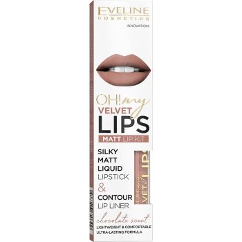 Eveline Oh My Lips Velvet Matte Lip Kit
