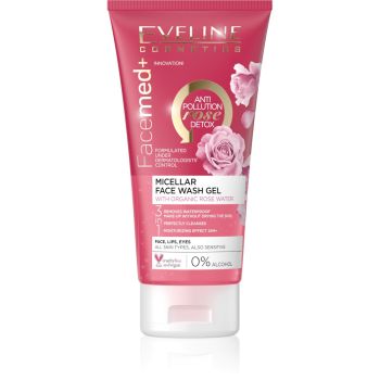 EVELINE FaceMed+ face rose wash gel