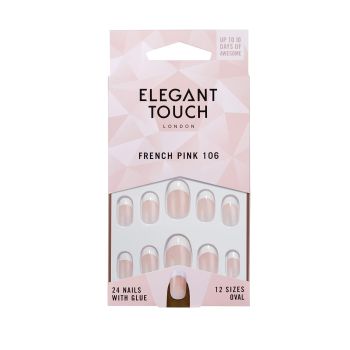 Elegant Touch Oval French PINK 106